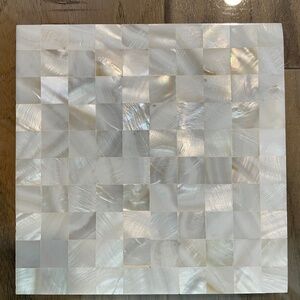 New Mother-of-Pearl Trivet/Coaster